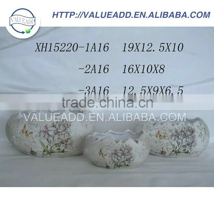 wholesale ceramic flower pot painting designs manufacturers in china