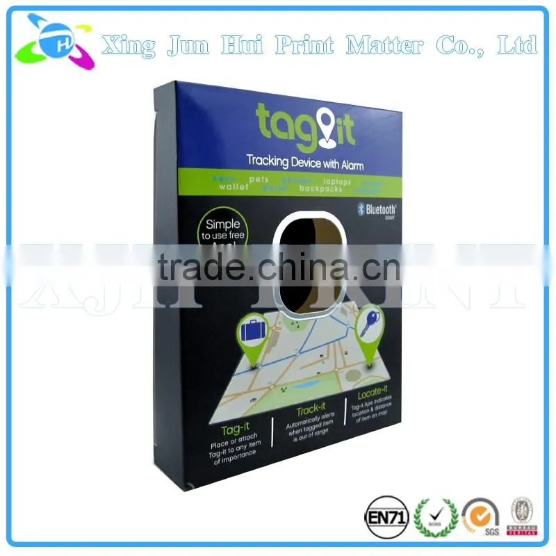 Electronic GPS Tracking Device Packaging Color Box