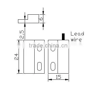 small magnetic type proximity sensor switch