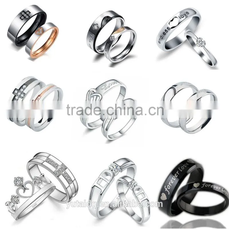 Jingli Jewelry Heart Shaped Silver Ring With Ruby (YJ-809)