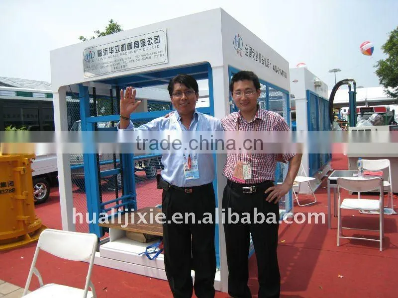 QT10-15 automatic hydraulic interlock machine