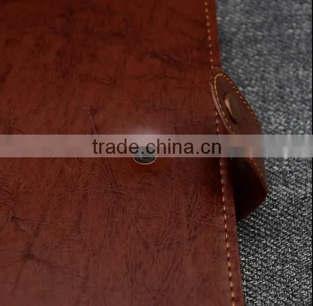 2017 leather diary hard cover notebook