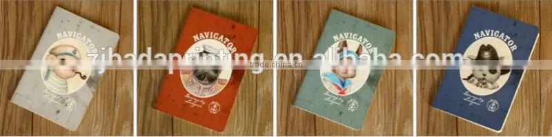 2016 Promotional Thread Binding Paper Notebook/Custom Notebook For Kids