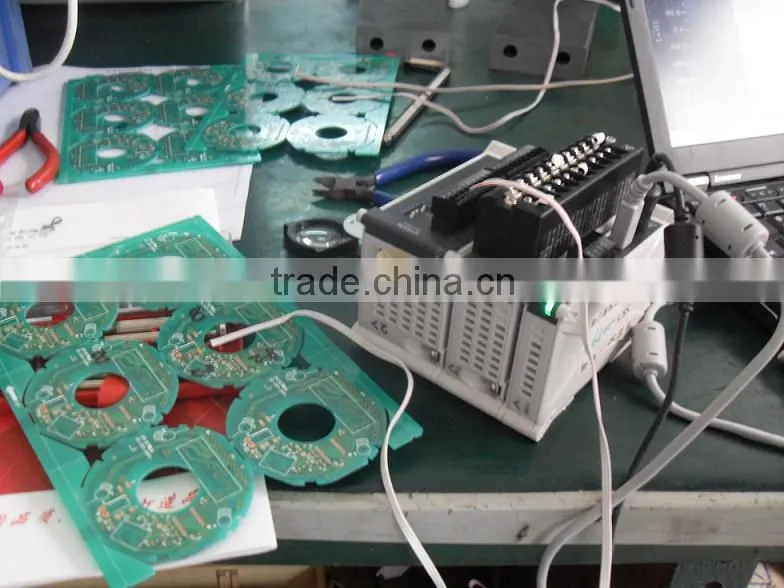 CE certification pcb v-score cutter ,1200mm high speed Automatic PCB depaneling for pre scored PCB . YSVC-2