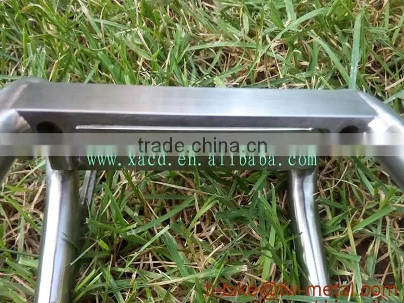 Super light titanium bicycle front rack customized ti luggage carrier & bag holder cheap ti bike front rack made in china