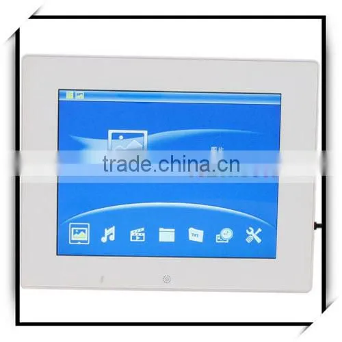 Hotsale 8 Inch Wide Screen Imitate For GADMEI LCD Digital Photo Frame White