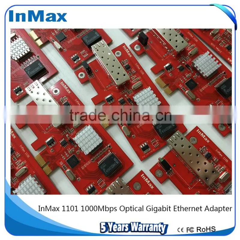 fiber NIC, 1000Mbps Optical Gigabit Ethernet Adapter, LC or SC