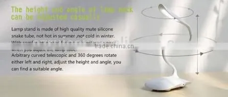 flexible gooseneck led table light rechargeable table lamps very little small led touch light