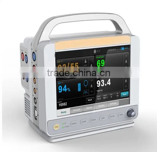 8 inch Multi-parameter Patient Monitor Optional Printer RPM-9000D2 for adult, pediatrics and neonate patients