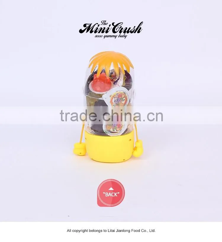 Mini crush brand factory online shopping Assorted Fruit Shaped jelly candy