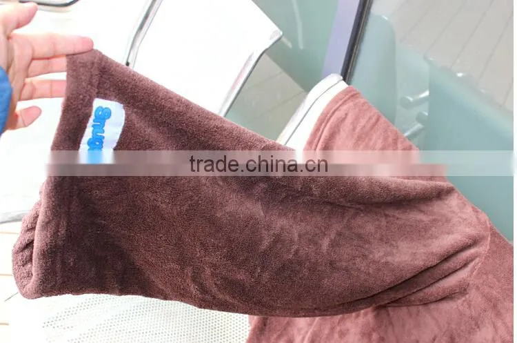 Snuggie blanket with arms