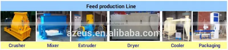 Farm feed pellet making mill machine floating fish feed pellet machine