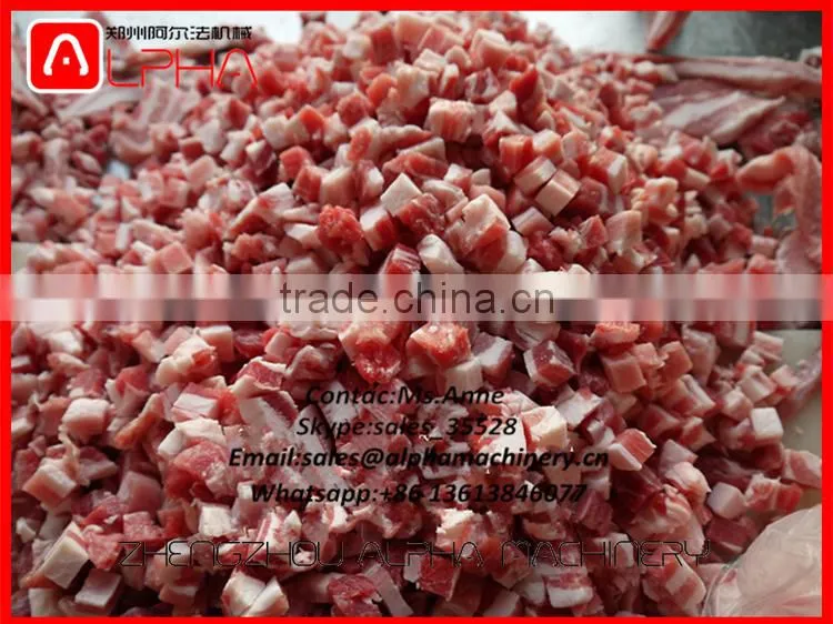 High quality meat cube cutting machine/meat cubing machine/meat dicing machine