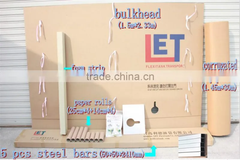 Food Grade Flexibag for Vegetable Oil Suitable for 20ft container