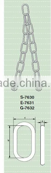 DIN 763 chain rigging