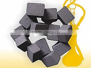 2014 Forasen Cube Black bamboo Hookah Charcoal