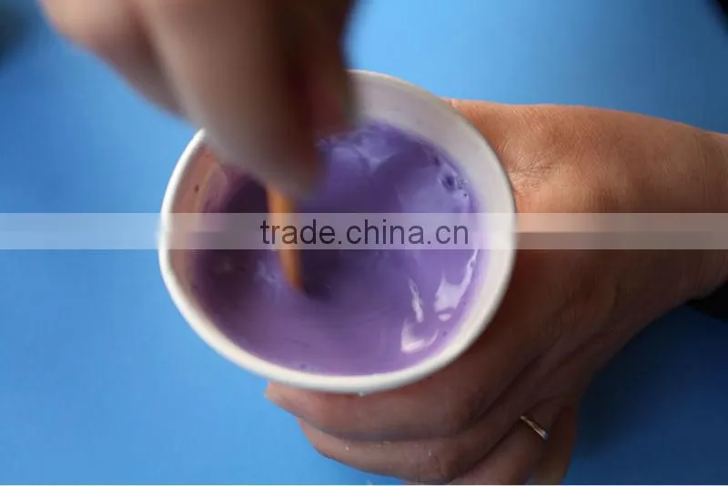 Lifecasting alginate with three phrases colours change (fast set 2'30",medium set 4'10",slow set 12')