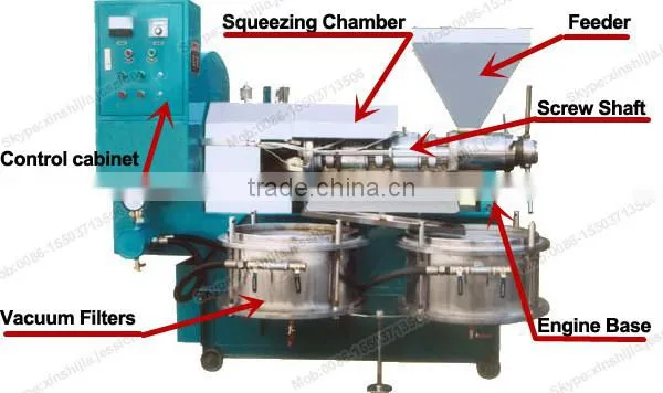 Commercial automatic screw oil press machine(mob:0086-15503713506)