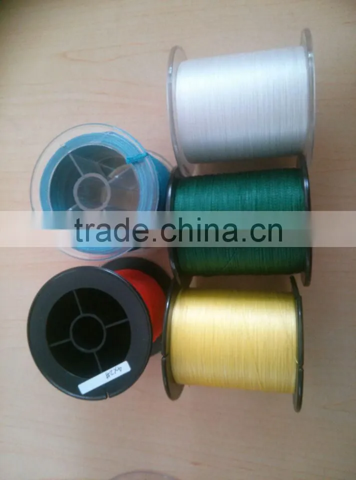 10lbs- 80 lbs pe briad line 100m/spool fishing line with customer label