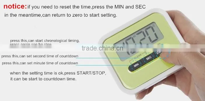 novelty kitchen timers for lazy person