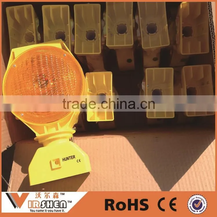 Best Selling Traffic Yellow Flashing Light Rotary Warning Light Solar Powered Traffic warning lights