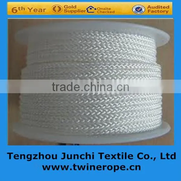 High strength safety-belt use braided ropes