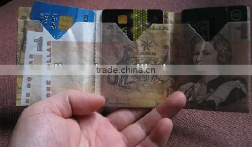 1070D Tyvek Wallet recycled creative waterproof Paper Wallet
