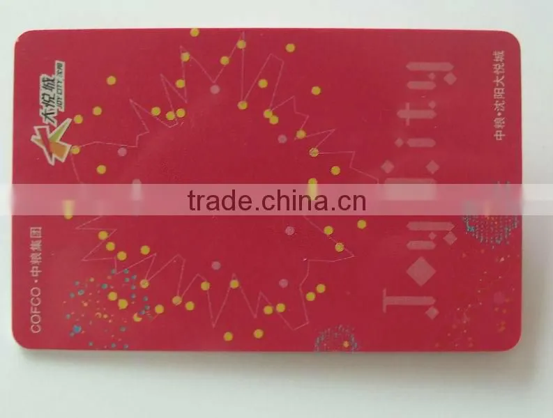 Plastic smart ID card for employee id card