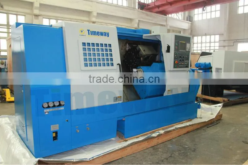 Double Spindle CNC Lathe Machine AK-25DS