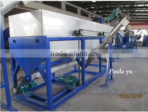 PP PE films crushing washing recycling line/plastic hard PP PE LDPE RECYCLING DRYING GRANULATING production line PRICE