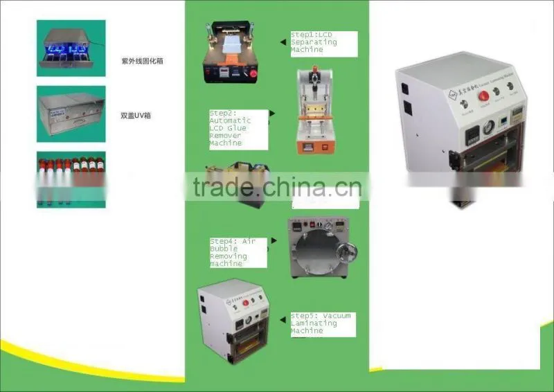 new arrival OCA vacuum laminating machine Max for 14" tablet