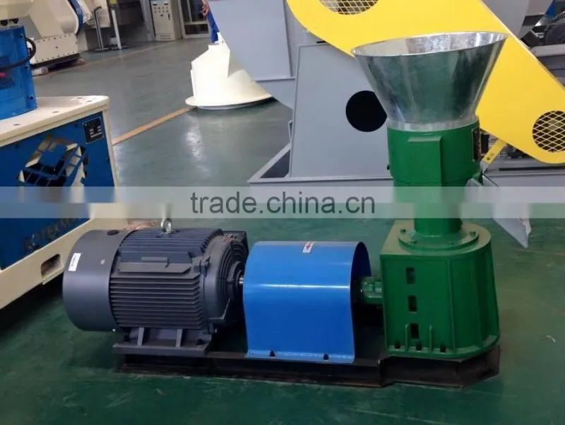Animal Feed Pellet Production Line / Feed Pellet Mill CE Approved