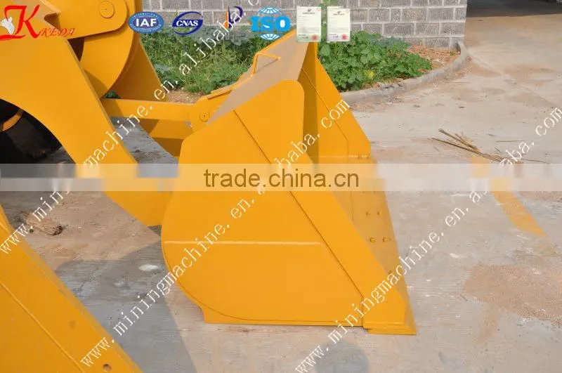 Backhoe loader with famous brand engine