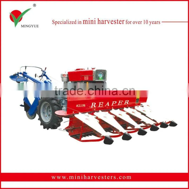 walking tractor/mini tiller used harvest part/mini harvester