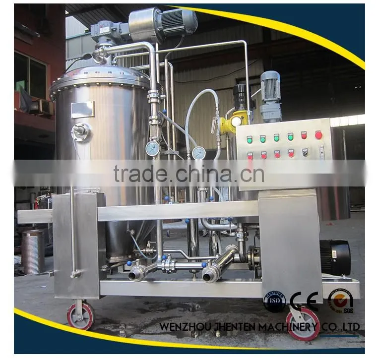 Customized chemical stainless steel disc type diatomite filter machine