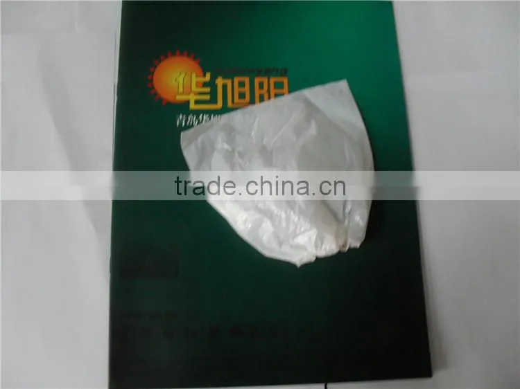 PE white Disposable Plastic Car Handbrake Cover