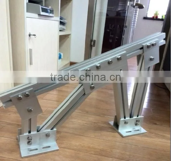 2016 new product aluminum solar ground mounting system