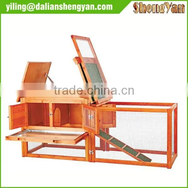 China wooden rabbit hutch