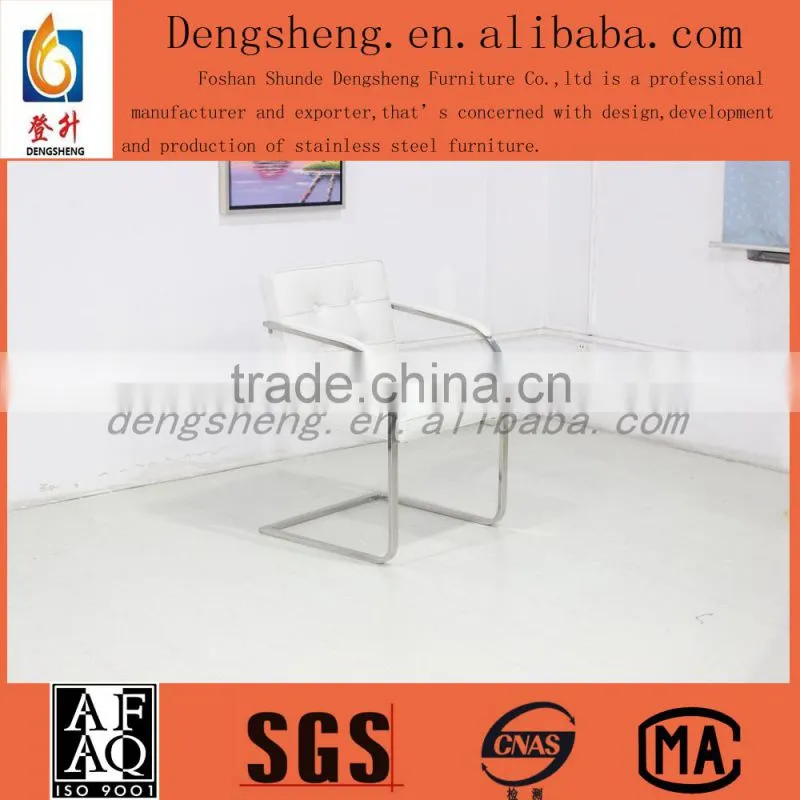 stainless steel chairs Barcelona Chair