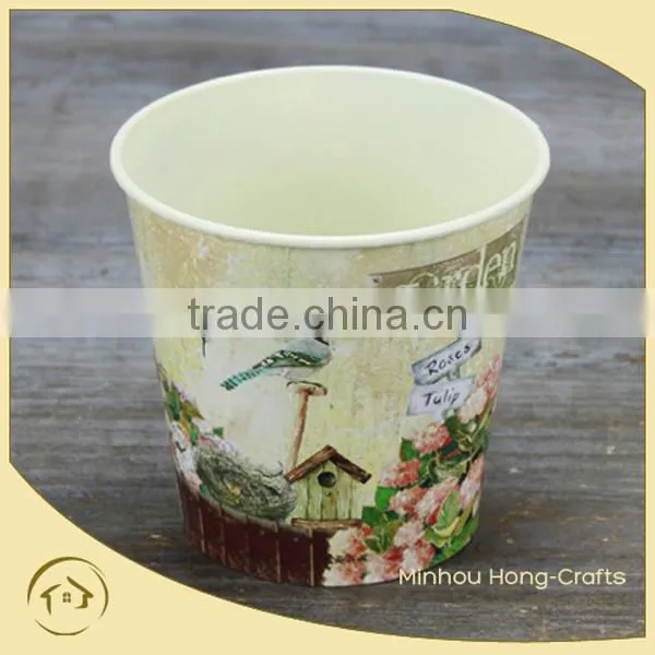 Birds & Flowers Metal Flower Pot Manufacturers China