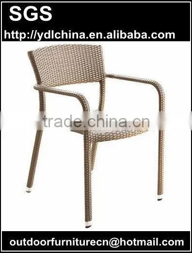 hot sale cheap classic aluminum rattan chair