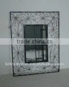 metal wall mirror