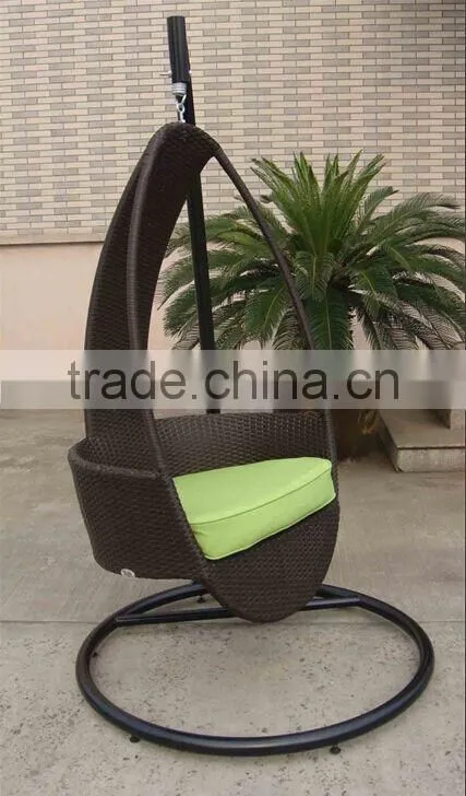 New Design Rattan outdoor garden swing for sale