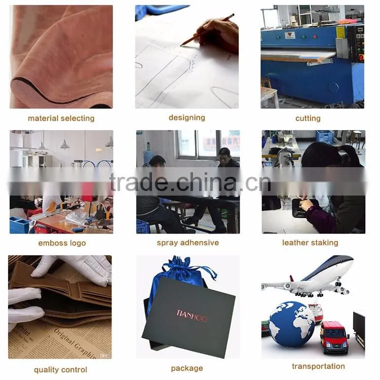 Hot Sale Men's Real Leather Business Clutch Wrist Bag Handbag Organizers Briefcase Wallet