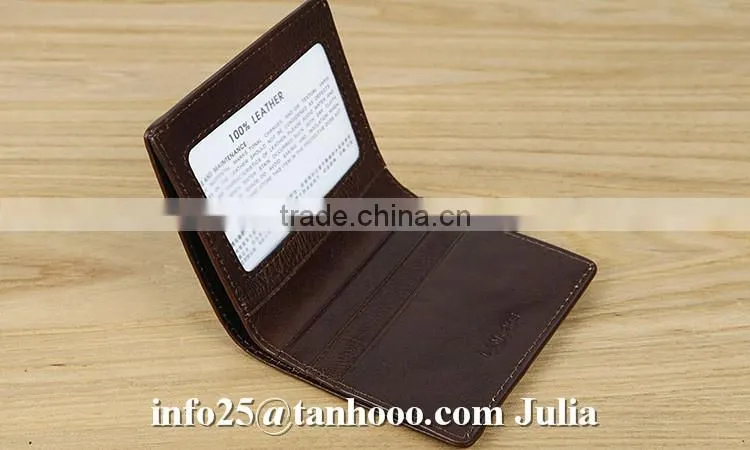 High quality genuine leather wallet/ travel wallet/men wallet