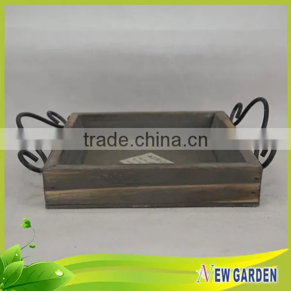 Cheap Square Growing Plant Flat Flower Pot Tray at Factory Price