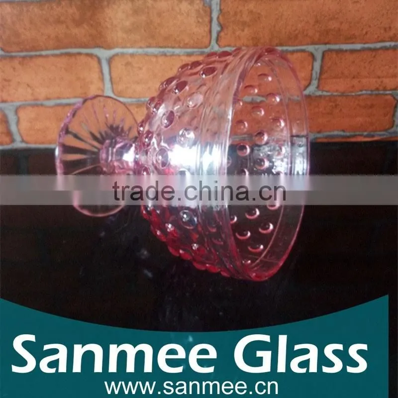Good Quality Low Price Fashion Colored Glass Ice Cream Bowl