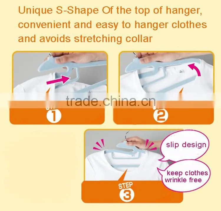 Convenient and easy socks and underwear rotating round hangers