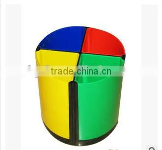 4 hole plastic pen holder
