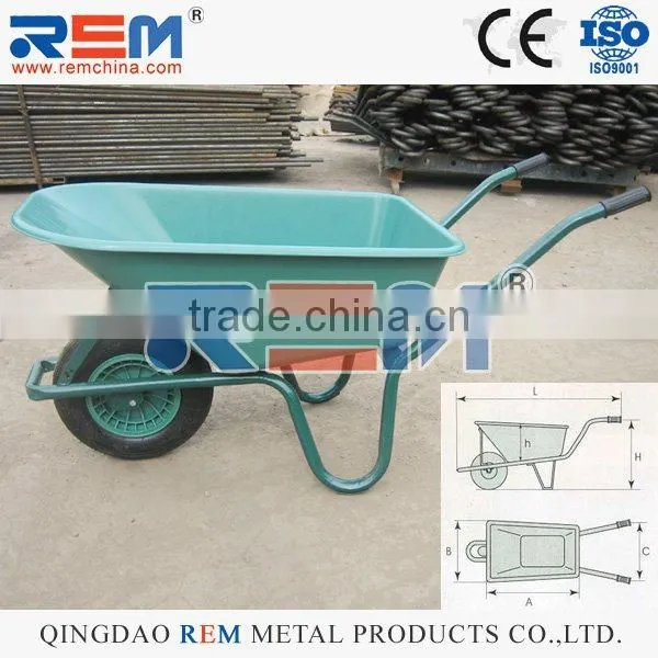 Spain General purpose plastic tub wheelbarrow